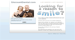 Desktop Screenshot of discountdental.com